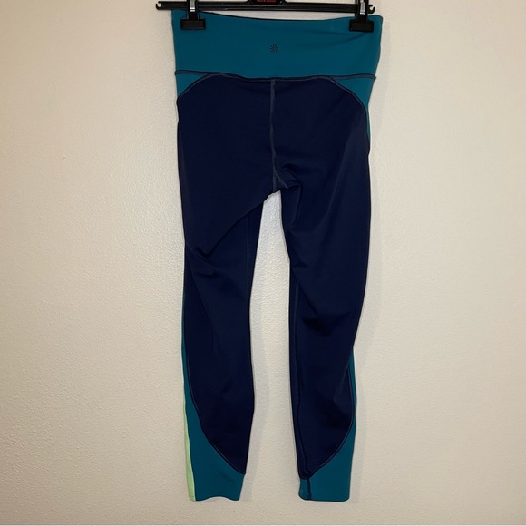 Athleta Crunch 7/8 Tight Colorblock Leggings - Picture 4 of 8